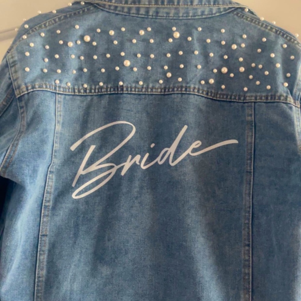 Denim “Bride” Jean Jacket